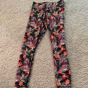 Mink pink move printed leggings
